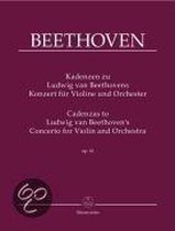 Kadenzen zu Ludwig van Beethovens Konzert für Violine und Orchester op. 61