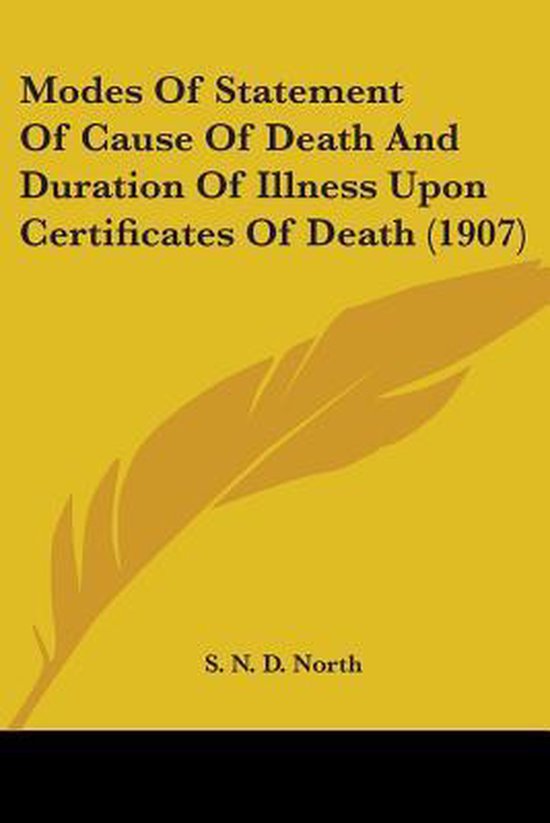 Modes of Statement of Cause of Death and Duration of Illness Upon