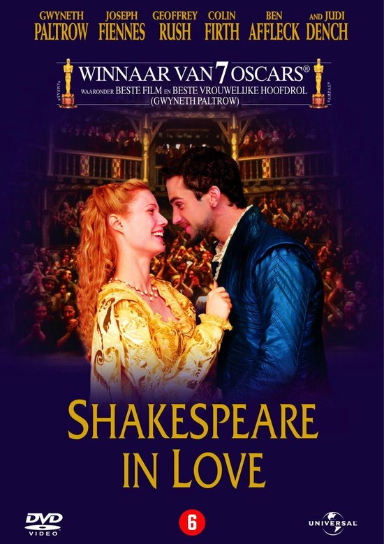 Cover van de film 'Shakespeare In Love'