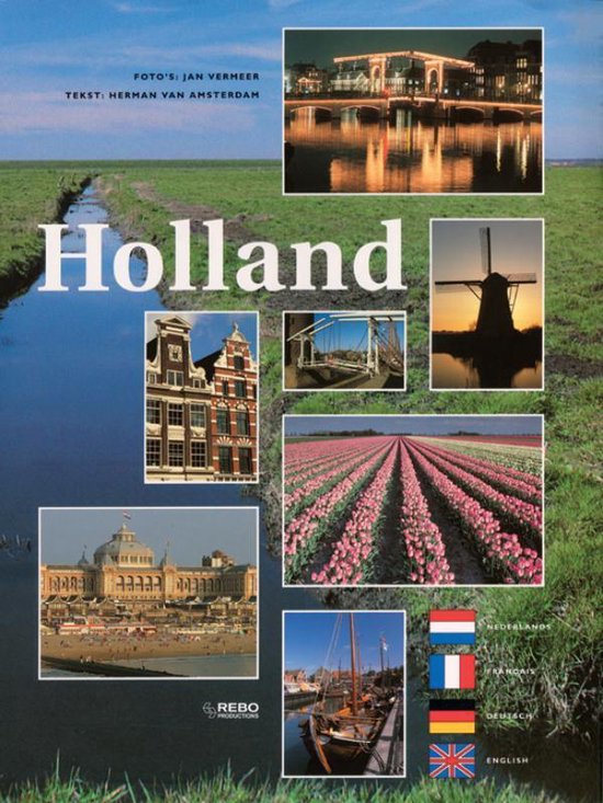 Cover van het boek 'Holland' van J. Vermeer
