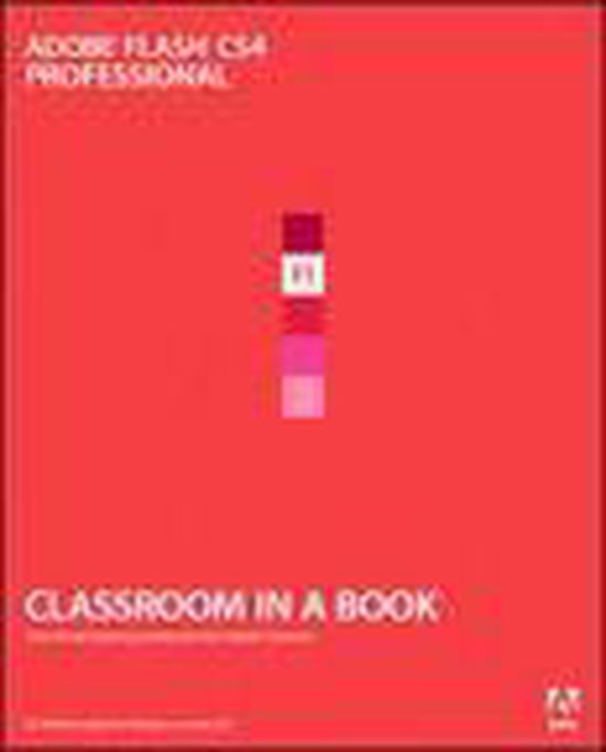 Adobe Flash CS4 Professional Classroom in a Book - cover