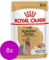 Royal Canin Bhn Yorkshire Terrier Adult Pouch - Nourriture pour chiens - 8 x 12 x 85g