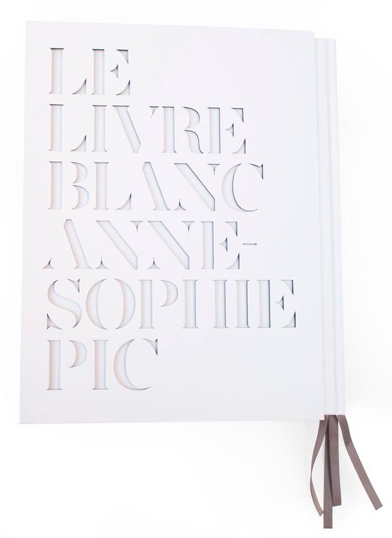 Le livre blanc d'Anne-Sophie Pic - cover