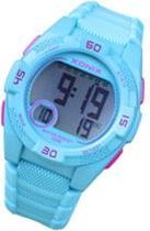 Xonix KQ-003 digitaal horloge 40 mm 100 meter blauw/ roze