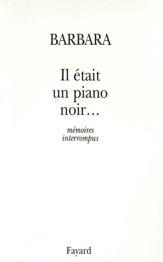 Il était un piano noir...