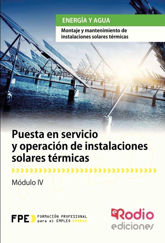 Puesta en servicio y operación de instalaciones solares té ... - cover