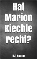 Hat Marion Kiechle recht?