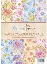 Wild Rose Studios A4 Paper Pack Watercolour florals 40 vel