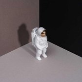 DOIY Flesopener Astronaut - Houston grijs - ijzer - h 14 cm