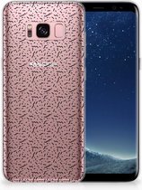 Samsung Galaxy S8 Backcover Stripes Dots