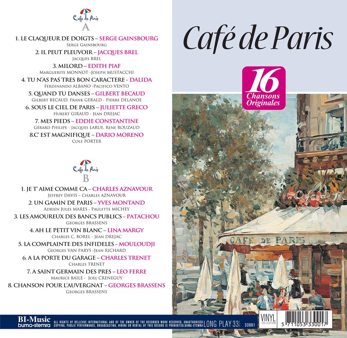 Cafe De Paris - Various