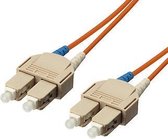 Equip 253325 Glasvezel kabel 5 m OM1 SC Oranje