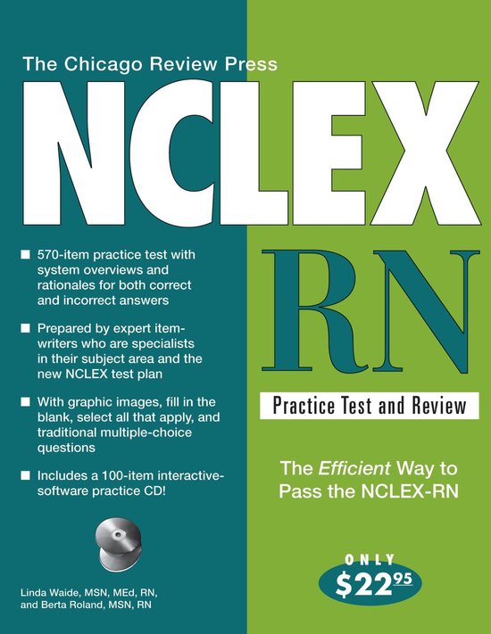 The Chicago Review Press Nclex-Rn Practice Test and Review - cover