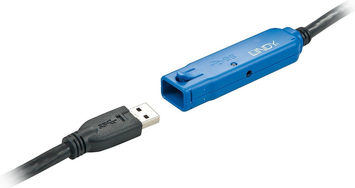 Lindy Actieve USB 3.0 Verlengkabel Pro 10m