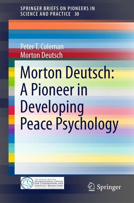 Earth and Environmental Science (R0) - Morton Deutsch: A Pio ... - cover