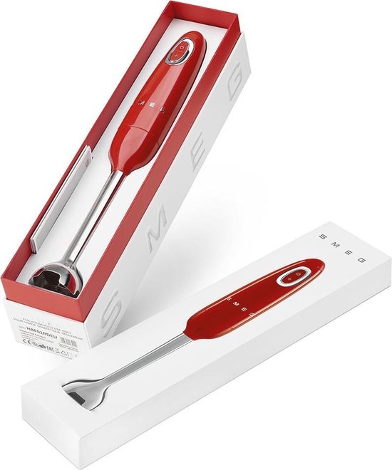 SMEG HBF11RDEU - Staafmixer - Rood - 700W - Variabele snelheid van SMEG — afbeelding 5