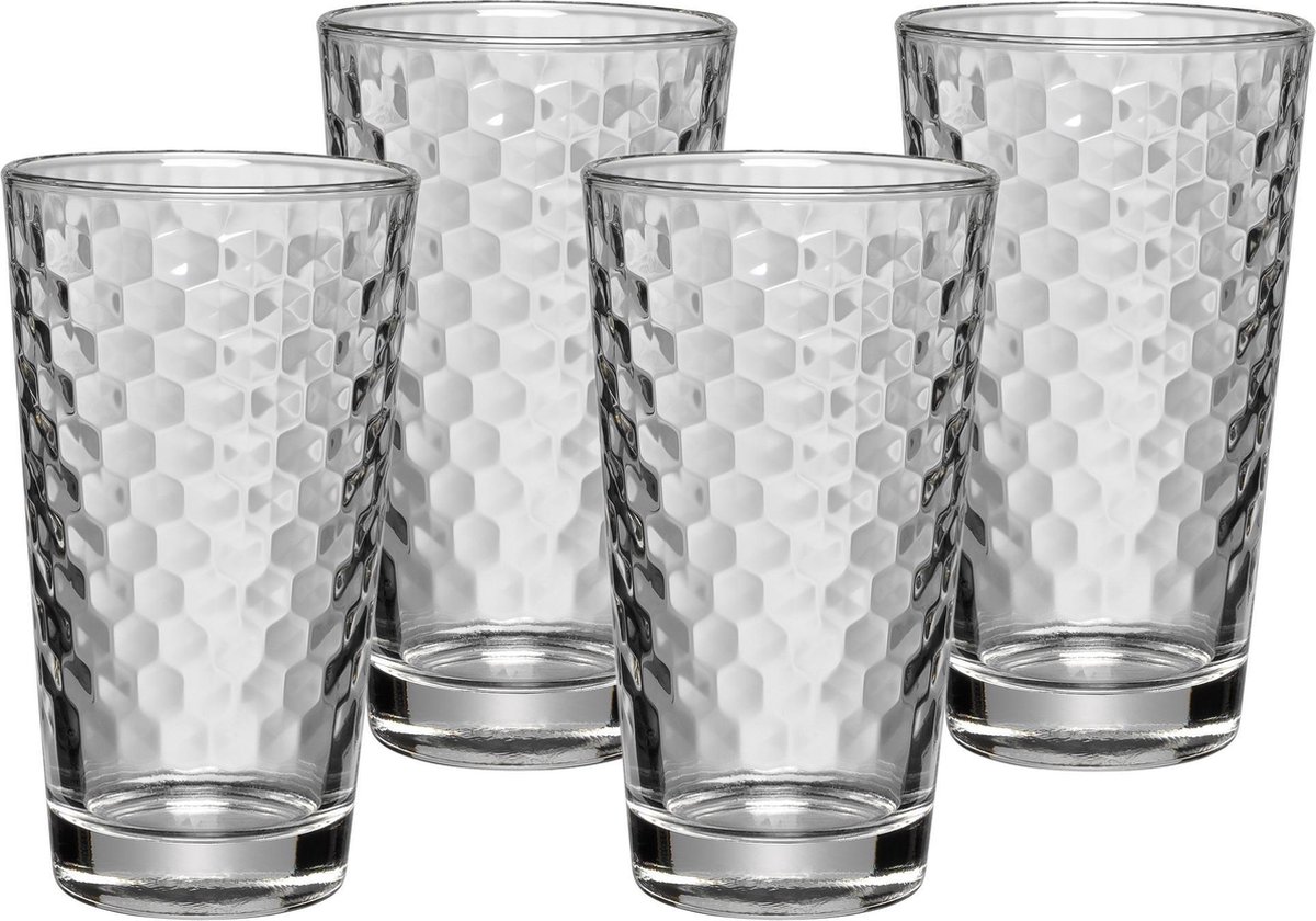WMF CoffeeTime - Koffie- en Theeglazen - Latte Macchiato - Set van 4 - Hittebestendig