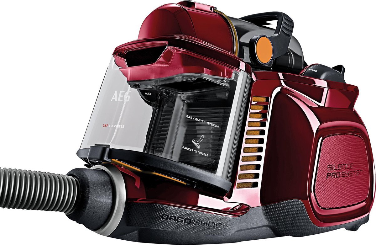 AEG LX7-2-CR-A stofzuiger zonder zak, sterke zuigkracht harde vloeren, turboborstel dierenharen, licht 5 kg - Afbeelding 2