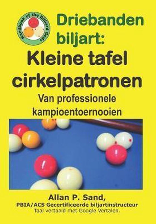 Driebanden biljart - Kleine tafel cirkelpatronen - cover