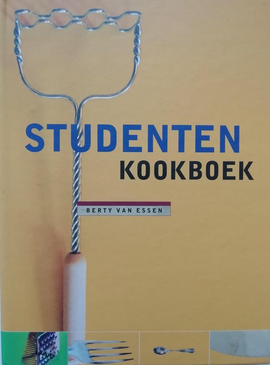 Cover van het boek 'Studentenkookboek' van Berty van Essen
