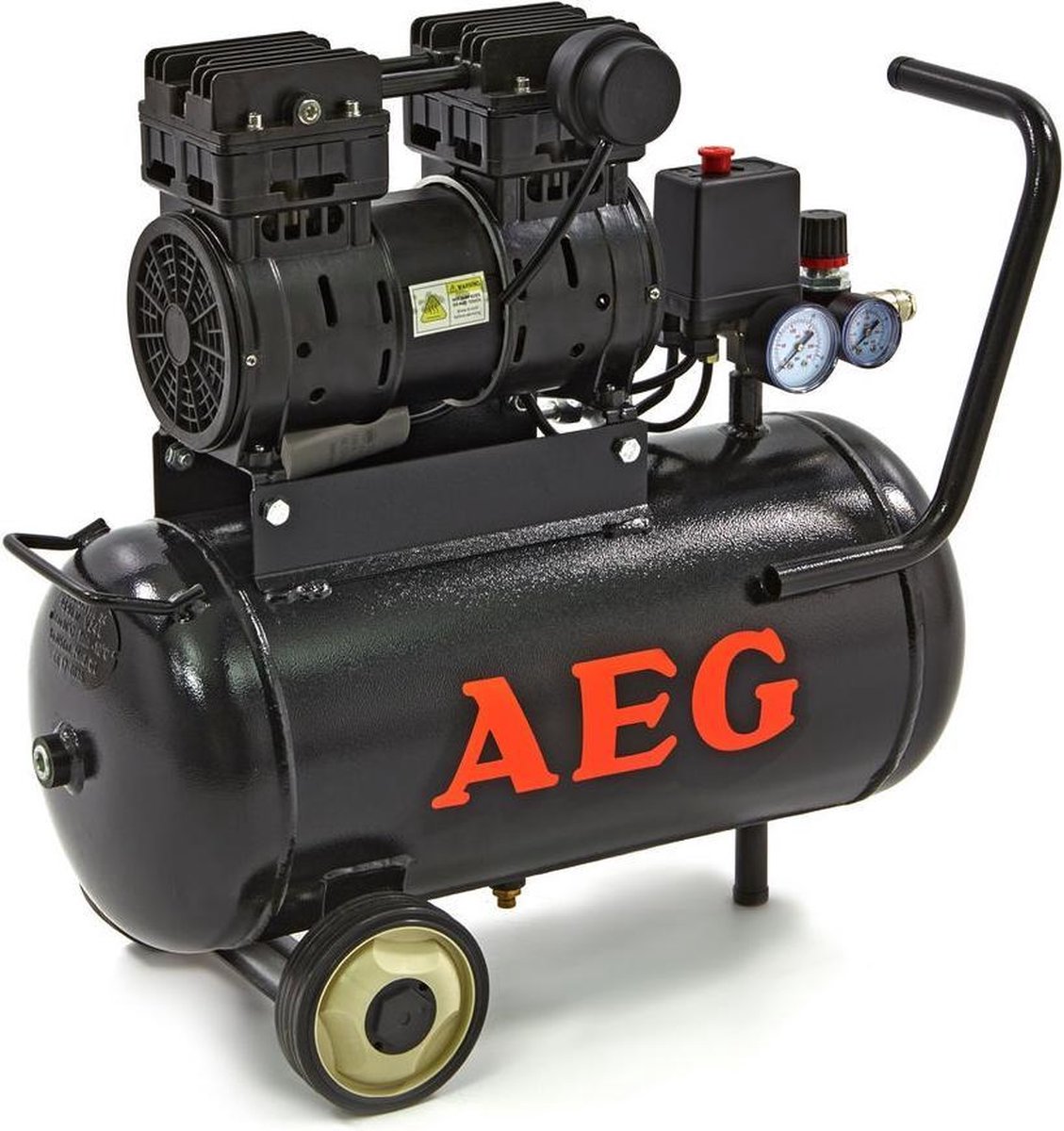 AEG 24 Liter Professioneel Low Noise Compressor | bol.com