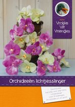 DIY wolvilt pakket: Orchideeën lichtjesslinger
