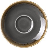 Olympia Kiln espressoschotels grijs 11.5cm