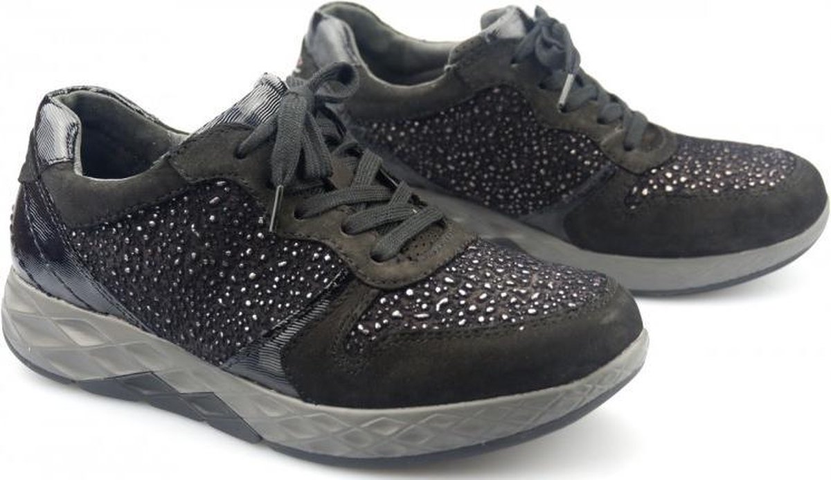 Gabor rollingsoft sensitive 56.998.47 zwart nubuck - Schoenen.nl