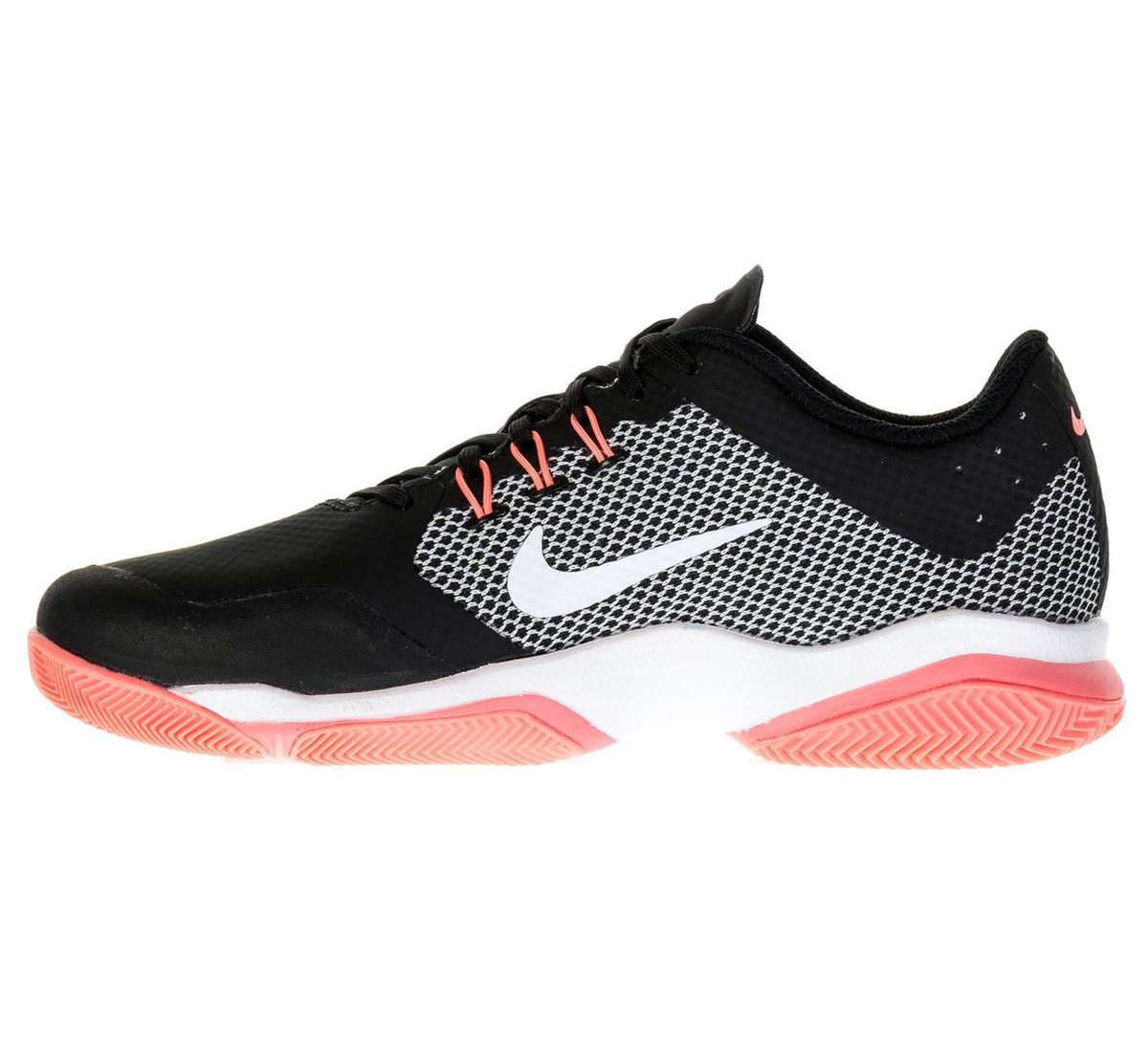 Perth formule grens Nike Air Zoom Ultra Tennisschoenen - Maat 38 - Vrouwen - zwart/wit/roze |  bol.com