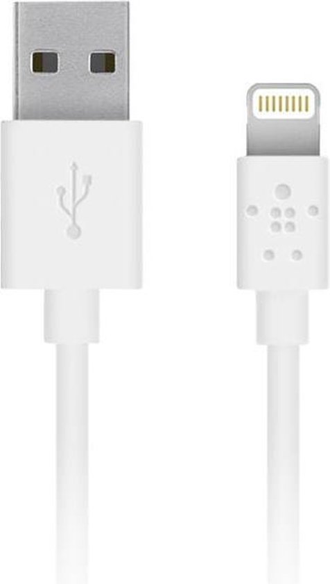 Belkin MIXIT Apple iPhone Lightning naar USB kabel - 0.9 meter - Wit - Belkin