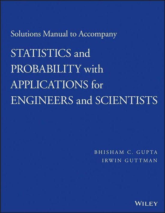 Solutions Manual to Accompany Statistics and Probability wit ... - cover