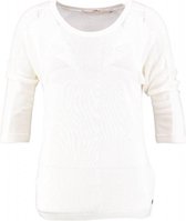 Garcia zachte trui spring white 3/4 mouw Maat - L