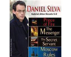 Omslag van Daniel Silva Gabriel Allon Novels 5-8