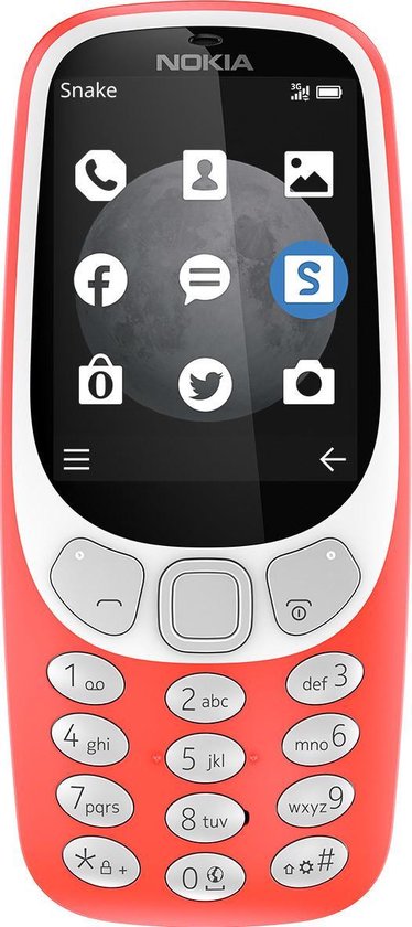 Nokia 3310 - 3G - red