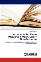 Estimators for Finite Population Mean, Under Non-Response