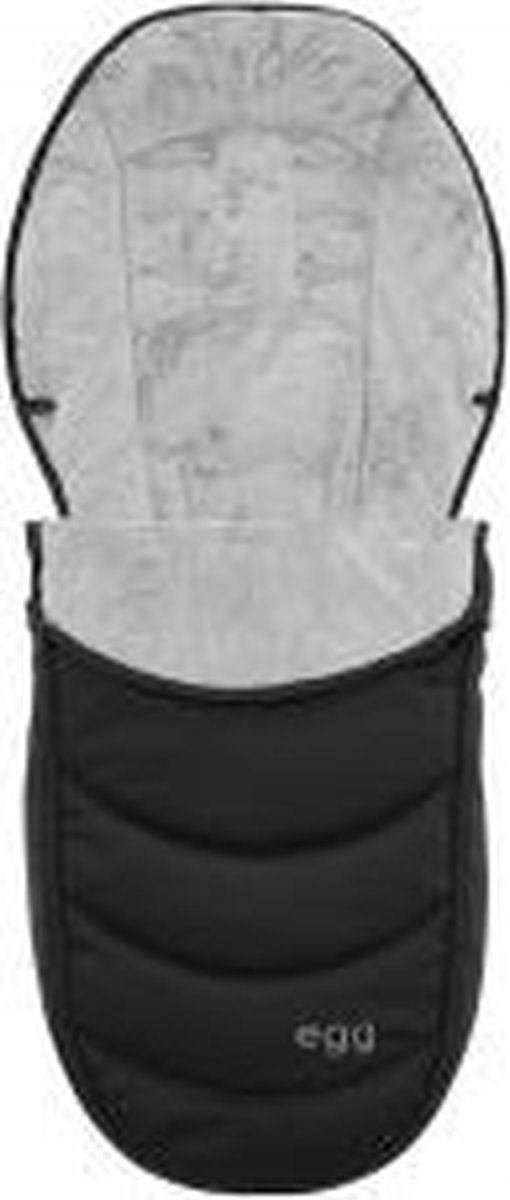 EGG Footmuff Gotham Black | bol.com