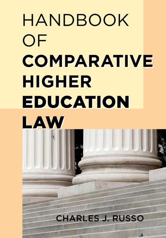 Handbook of Comparative Higher Education Law - cover