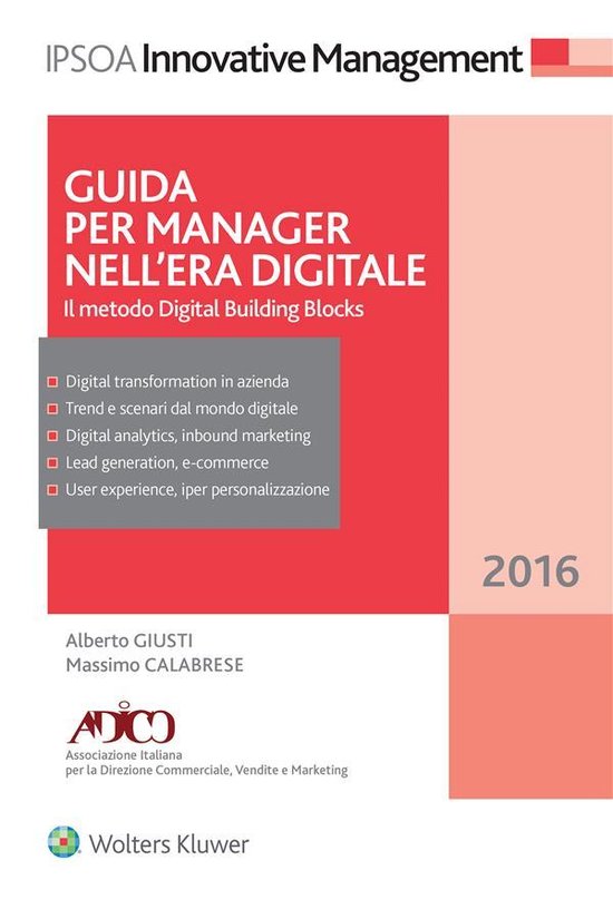 Guida per Manager nell'era digitale - cover
