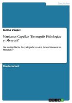 Martianus Capellas 'De nuptiis Philologiae et Mercurii'
