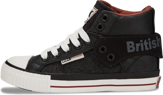 British Knights Roco Schoenen Junior Sportschoenen - Maat 33 - Unisex -  zwart/bruin/wit | bol.com