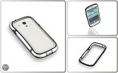 Hard Bumper Case Bescherm Hoesje Voor Samsung Galaxy S3 Mini i8190 Zwart