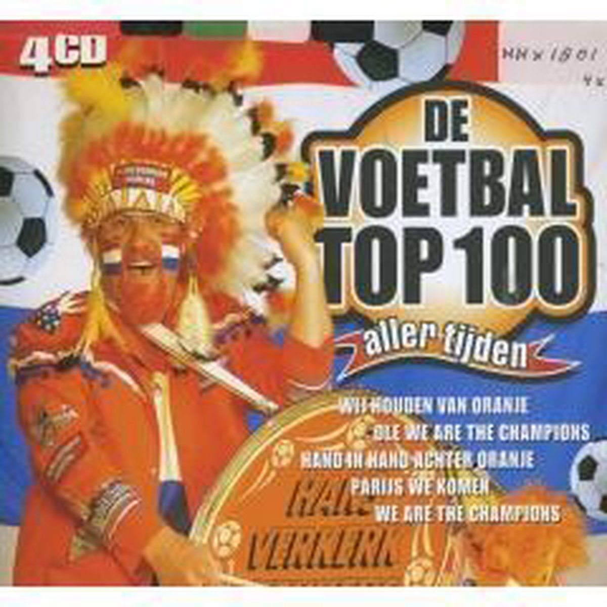 Voetbal Top 100 (4CD), Various | CD (album) | Muziek | bol.com