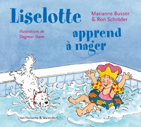 Liselotte apprend a nager - cover