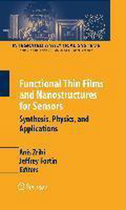 Functional Thin Films And Nanostructures For Sensors - cover