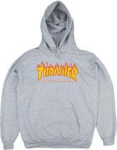 THRASHER - Flame Hoodie - Grey | bol.com