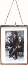 Deknudt Frames Fotokader S68PC3 in glas & koper metaal - Fotoformaat: 10x15 cm