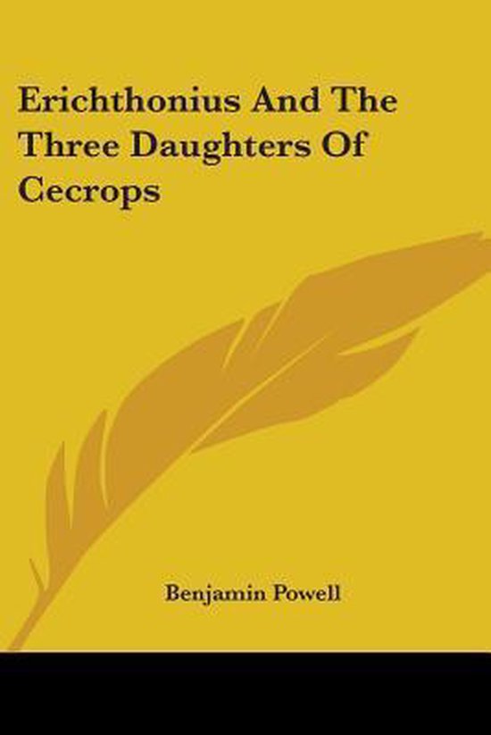Erichthonius and the Three Daughters of Cecrops - cover