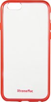 XtremeMac Microshield Accent - Hoesje voor iPhone 6 - Rood