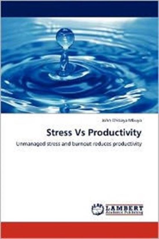Stress Vs Productivity - cover