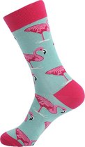 Hippe Sokken -  Flamingo pink ,  Maat 41 - 47